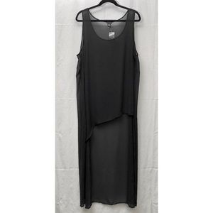 Torrid | Asymmetrical High-Low Mesh Maxi Top